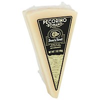 Boar's Head Peccorino Romano Pre Cut Cheese Wedge - 7 Oz - Image 2