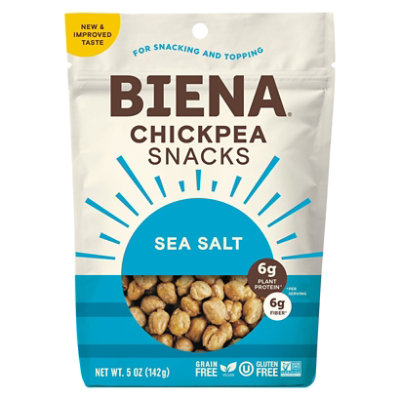 Biena Chickpea Snacks Roasted Sea Salt - 5 Oz - Image 3