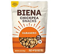 Biena Chickpea Snacks Roasted Habanero - 5 Oz
