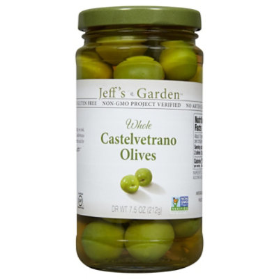 Jeffs Naturals Olives Whole Castelvetrano - 7.5 Oz - Image 3