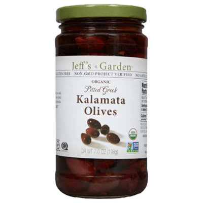 Jeffs Naturals Olives Organic Greek Pitted Kalamata - 7 Oz - Image 3