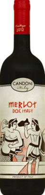 Candoni Merlot Wine - 750 Ml - Image 2