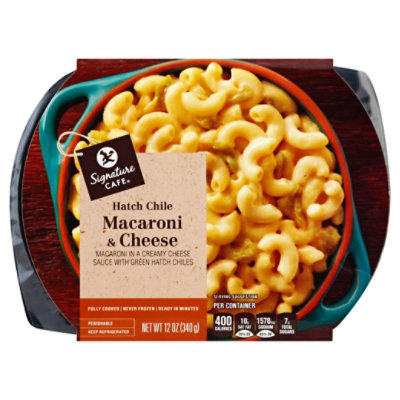  Signature Cafe Entree Mac N Cheese Hatch Chili - 12 Oz 