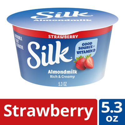 Silk Strawberry Almond Milk Yogurt Alternative - 5.3 Oz - Image 1