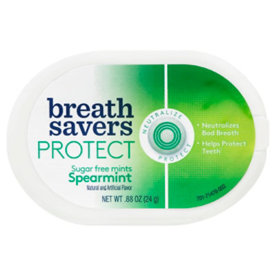Breath Savers Protect Spearmint - Each