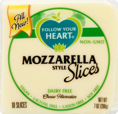 Follow Your Heart Dairy Free Mozzarella Slice Cheese Alternative - 7 Oz - Image 2