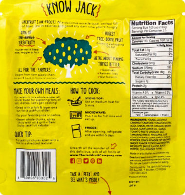 Jackfruit Meaty Texture Bbq Jackfruit - 10 Oz - Image 3