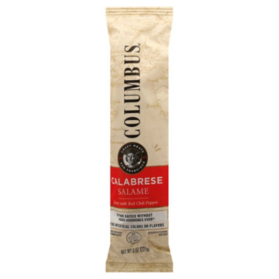 Columbus Salame Calabrese - 8 Oz - Image 1