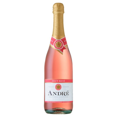 Andre Brut Rose Champagne Sparkling Wine - 750 Ml - Image 2