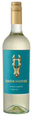 Dark Horse Pinot Grigio White Wine - 750 Ml - Image 1