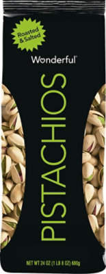 Wonderful Pistachios Roasted & Salted - 24 Oz. - Image 1