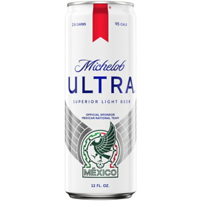 Michelob ULTRA Light Beer 4.3% ABV In Can - 12 Fl. Oz. - Image 1