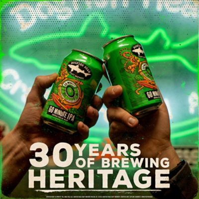 Dogfish Head Beer India Pale Ale 60 Minute IPA Pack In Cans - 12-12 Fl. Oz. - Image 4