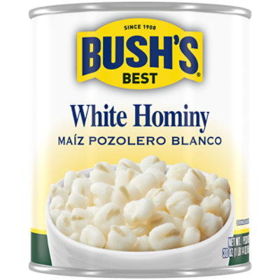 Bush's Best White Hominy - 30 Oz