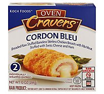 Oven Cravers Chicken Cordon Bleu - 10 Oz
