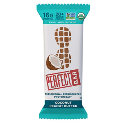 Perfect Bar Gluten-Free Coconut Peanut Butter Refrigerated Organic Protein Bar - 2.5 Oz