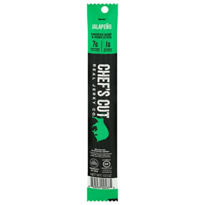 Chefs Cut Real Jerky Co. Stick Pork & Beef Jalapeno Cheddar - 1 Oz - Image 1