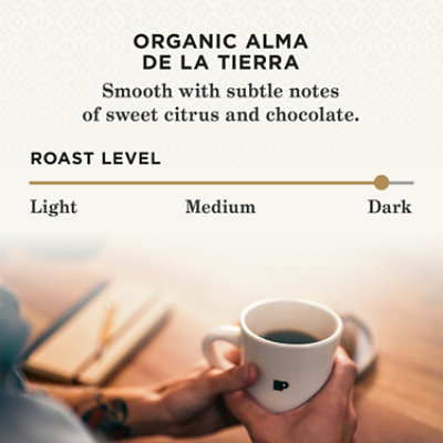 Peet's Coffee Organic Alma De La Tierra Dark Roast Ground Coffee Bag - 10.5 Oz - Image 2