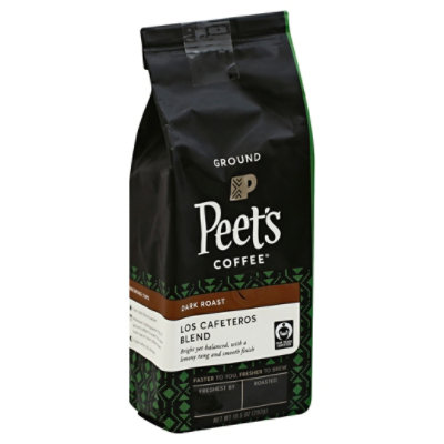 Peets Coffee Coffee Ground Deep Roast Cafeteros Blend - 10.5 Oz