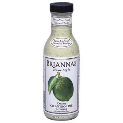BRIANNAS Dressing Home Style Cilantro Lime Creamy - 12 Fl. Oz. - Image 1