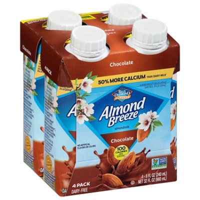 Almond Breeze Shelf Stable Chocolate Almond Milk Multipack - 4-8 Oz - Image 1