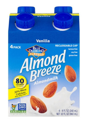 Blue Diamond Vanilla Almond Milk - 4-8 Fl. Oz. - Image 6