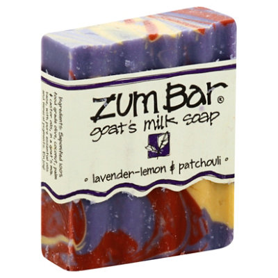 Zum Bar Soap Goats Milk Lavender-Lemon & Patchouli - 3 Oz