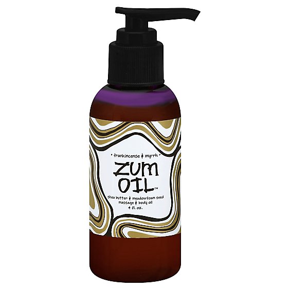 Zum Oil Massage & Body Oil Frankincense & Myth - 4 Fl. Oz.