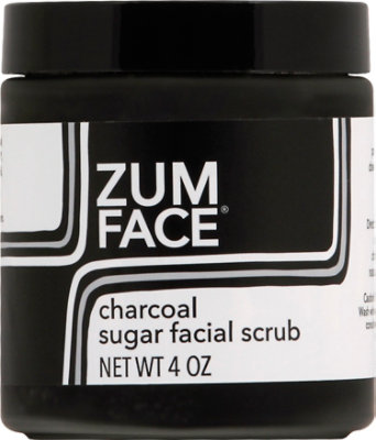 Zum Facial Scrub Charcoal - 4 Oz - Image 2