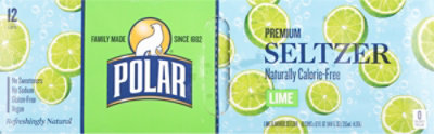 Polar Seltzer Lime - 12-12 Fl. Oz. - Image 7