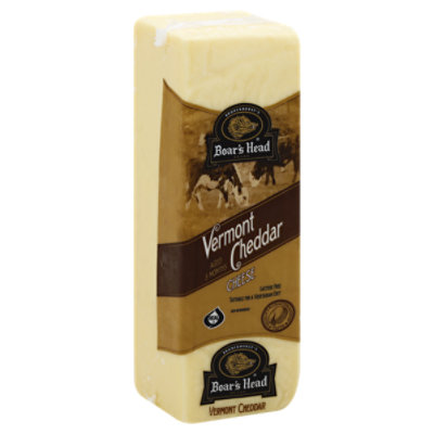 Boars Head Fresh-Sliced Cheddar White Vermont - 0.50 Lb