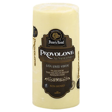 Boars Head Cheese Provolone Low Sodium Fresh Slice - 0.50 LB