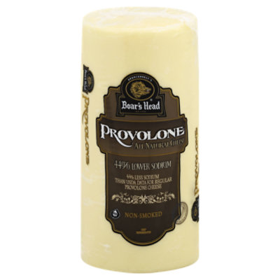 Boars Head Cheese Provolone Low Sodium Fresh Slice - 0.50 Lb