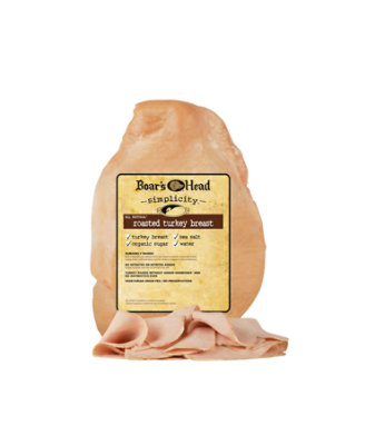 Boars Head Fresh Sliced Turkey Breast Roasted Natural - 0.50 Lb