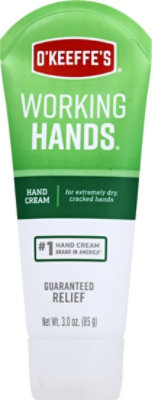 Okeeffes Working Hands Hand Cream Guaranteed Relief For Dry Hands - 3 Oz - Image 2