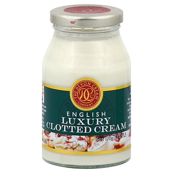 Devon Cream English Luxury Clotted Cream - 6 Oz