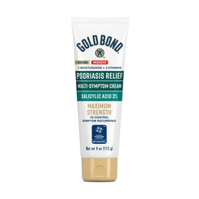 Gold Bond Ultimate Cream Psoriasis Relief Multi-Symptom - 4 Oz - Image 2
