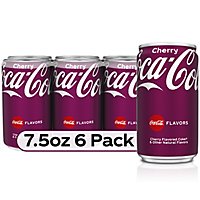 Coca-Cola Soda Pop Flavored Cherry - 6-7.5 Fl. Oz. - Image 1