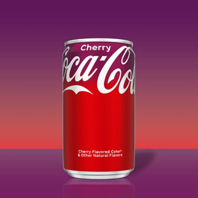 Coca-Cola Soda Pop Flavored Cherry - 6-7.5 Fl. Oz. - Image 4