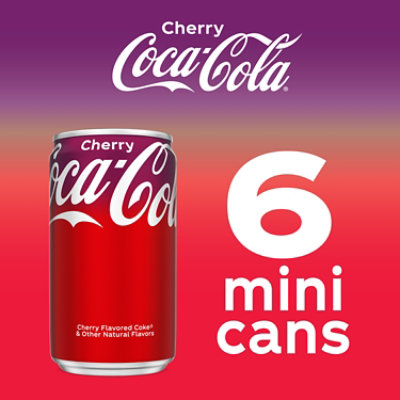 Coca-Cola Soda Pop Flavored Cherry - 6-7.5 Fl. Oz. - Image 5