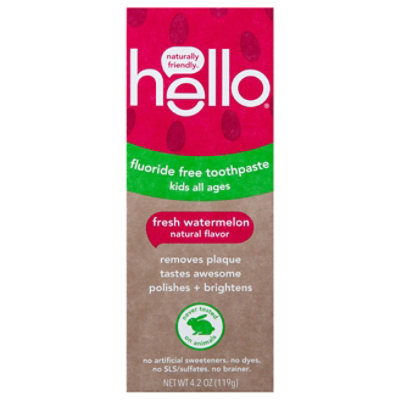 Hello Tpaste Kid Watermelon - 4.2 Oz - Image 3