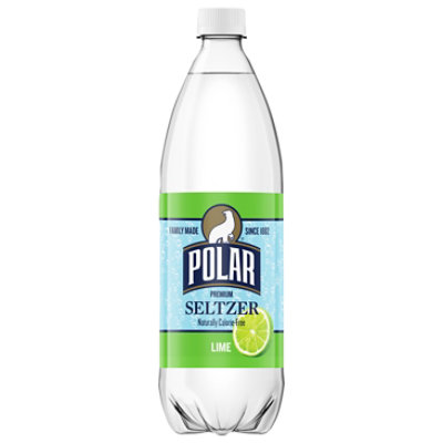 Polar Seltzer Water Lime In Bottle - 1 Liter