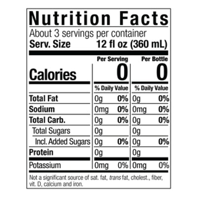 Polar Seltzer Water Lime In Bottle - 1 Liter - Image 3