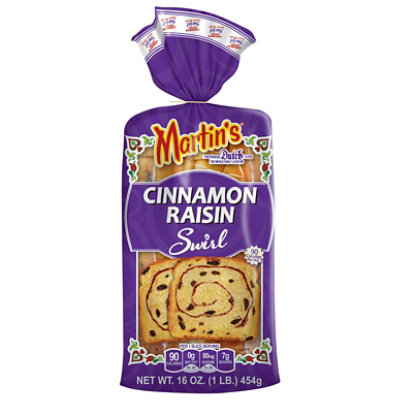 Martins Cinnamon Raisin Swirl Potato Bread - 16 Oz - Image 2