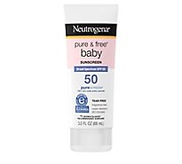 Neutrogena Pure & Free Sunscreen Baby Spf 50 - 3 Fl. Oz.