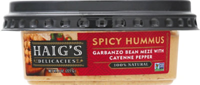 Haigs Spicy Hummus - 8 Oz - Image 2