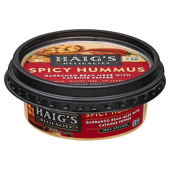 Haigs Spicy Hummus - 8 Oz