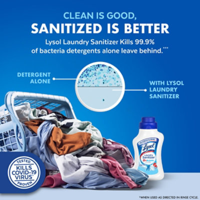 Lysol Crisp Linen Laundry Sanitizer - 41 Oz - Image 5