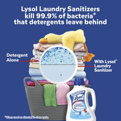 Lysol Crisp Linen Laundry Sanitizer - 90 Oz - Image 2