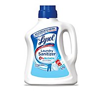 Lysol Laundry Sanitizer 0% Bleach Crisp Linen Scent - 90 Fl. Oz.